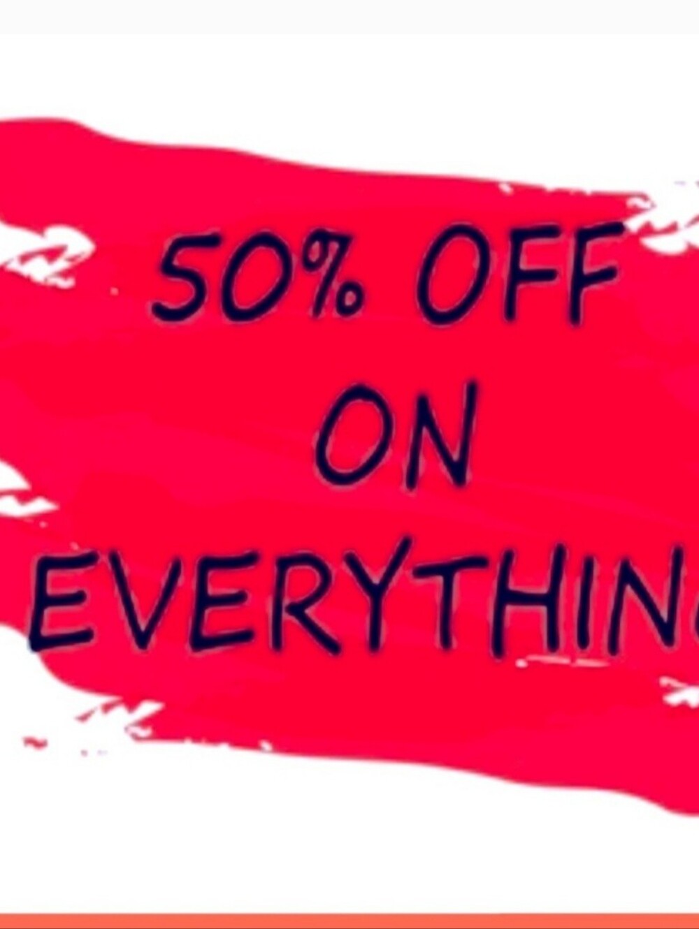 50% Off SUNDAY SALE